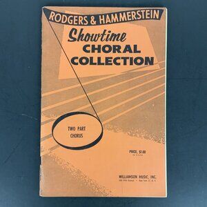 Rodgers & Hammerstein Showtime Choral Collection Two Part Voices Songbook Vtg